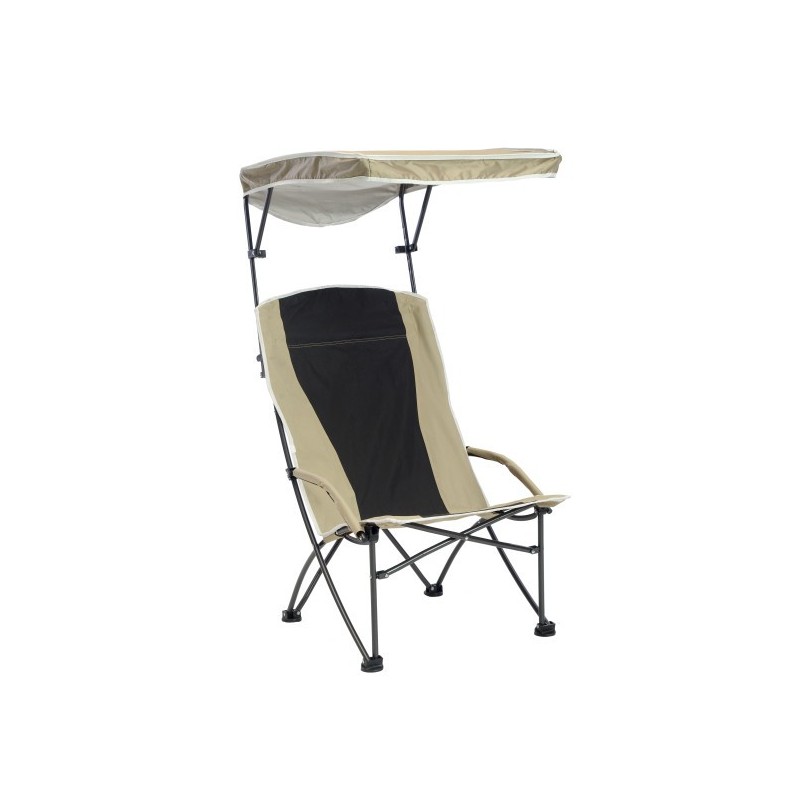 Quik Shade Pro Comfort High Back Shade Folding Chair - Tan (160087DS)