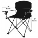 Quik Shade Heavy-Duty Folding Chair - Black (158334DS)