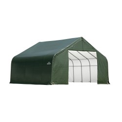ShelterLogic 28x24x16 Peak Style Instant Garage Kit - Green (86048)