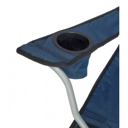 Quik Shade Deluxe Quad Folding Chair - Navy/Black (137622DS)