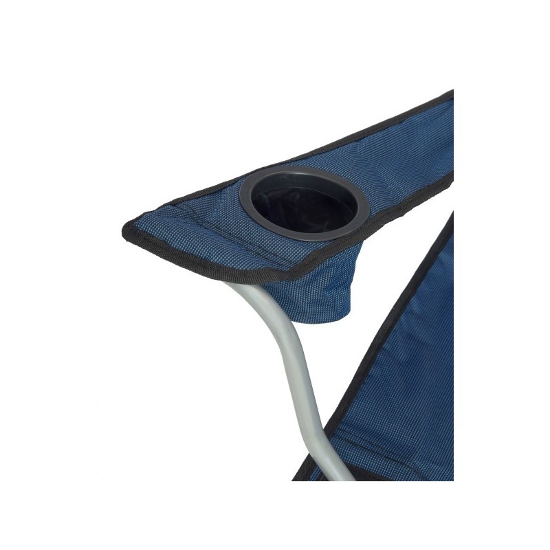 Quik Shade Deluxe Quad Folding Chair - Navy/Black (137622DS)