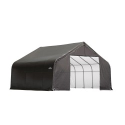 ShelterLogic 28x20x20 Peak Style Instant Garage Kit - Grey (86062)
