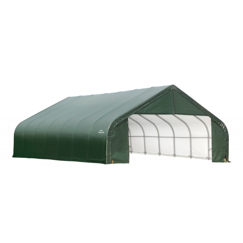ShelterLogic 28x24x20 Peak Style Shelter Kit - Green (86067)