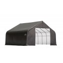 ShelterLogic 28x20x16 Peak Style Shelter Kit - Grey (86043)