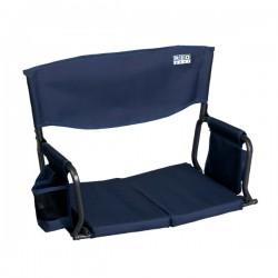 RIO Gear Bleacher Boss Folding Stadium Seat - Navy (10115-1)
