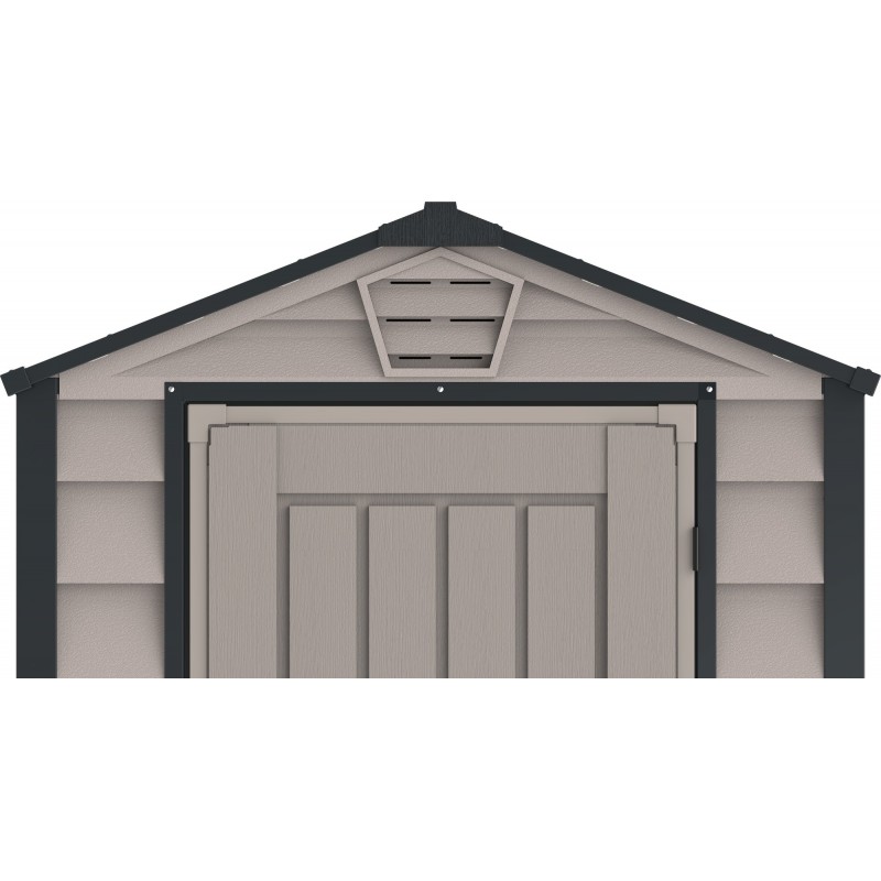 DuraMax 4x6 EverMore Vinyl Shed with Foundation Kit (30625)