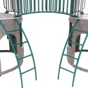 Lifetime Double Adventure Tower Swing Set - Earthtone (90966)