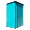 ShelterLogic 4x3 Spacemaker Patio Steel Shed Kit - Teal and Anthracite (CY43T21)