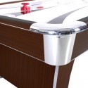 Hathaway 7.5 ft. Brentwood Air Hockey Table - Dark Cherry (NG1036H)