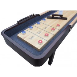 Hathaway 9ft. Merlot Shuffleboard Table - Espresso (BG50358)