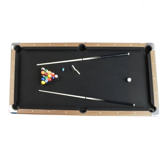 Stafford 7' Non-Slate 3 in 1 Pool Table with Cue Rack