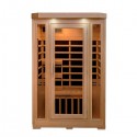 HeatWave 2-Person Sonoma Hemlock Infrared Sauna with 6 Carbon Heaters (SA7018)