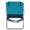 RIO Gear 4-Position Aluminum 17 inches Folding Chair - Navy (GR617-432-1)