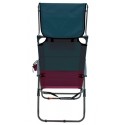 RIO Gear Hi-Boy Aluminum Canopy Folding Chair - Charcoal/Oxblood (GR643GHCP-430-1)