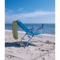 Rio Gear 4-Position 17" Seat Height Beach Chair - Turquoise (SC617-72-1)