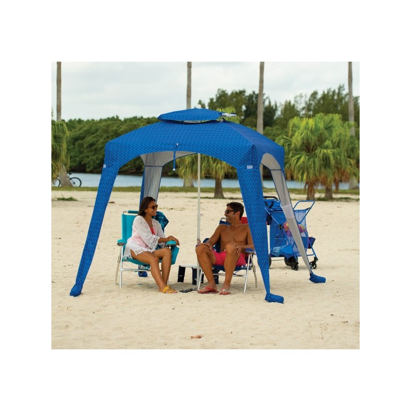 Rio Gear 4-Position 17" Seat Height Beach Chair - Turquoise (SC617-72-1)