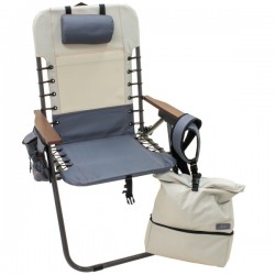 Rio Hi-Boy Backpack Chair - State/Putty (GR650R-434-1)