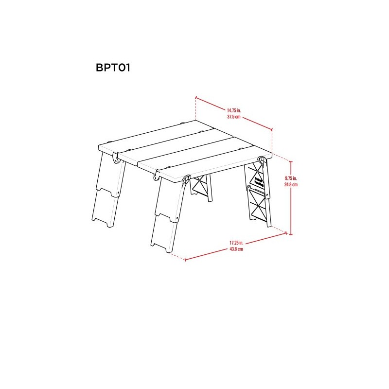 Rio Beach Personal Table (BPT-01-1)