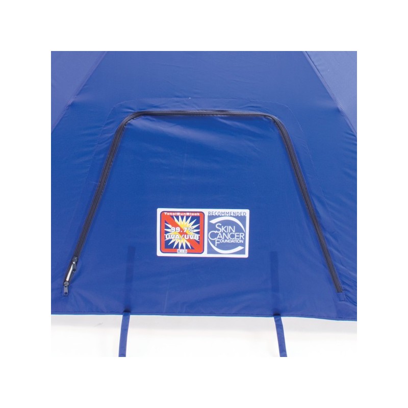 Rio 8' Extreme Shade Total Sun Block Umbrella - Blue (ETSB8-28-1)
