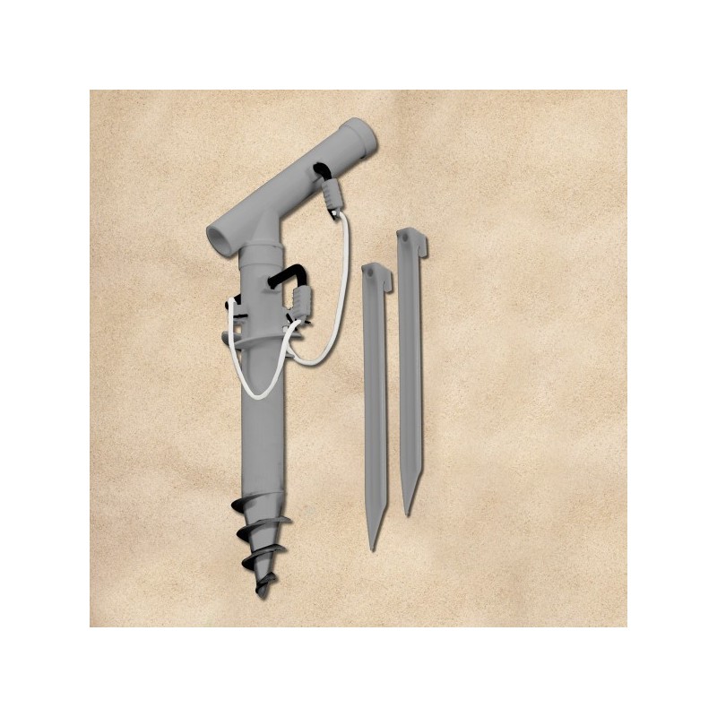 Rio 8' Extreme Shade Total Sun Block Umbrella - Blue (ETSB8-28-1)