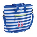 Rio Gear Deluxe Insulated Cooler Beach Bag - Blue Stripe (CT777-1915-1)