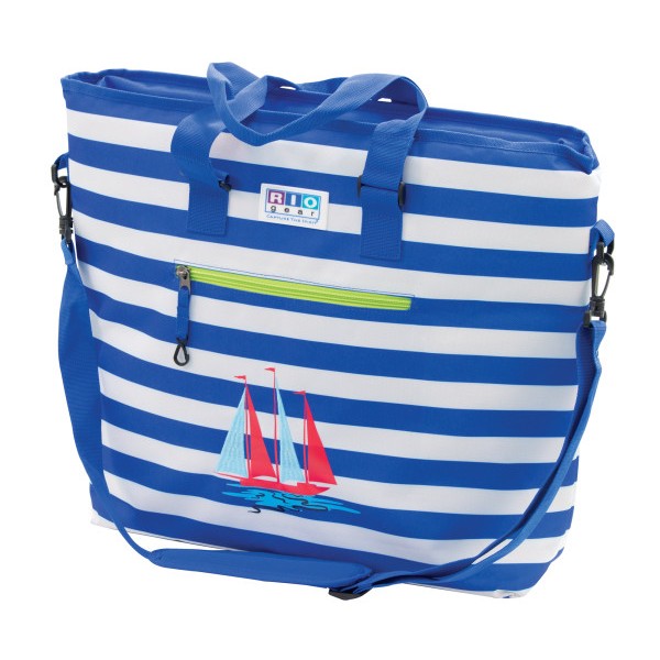 Rio Gear Deluxe Insulated Cooler Beach Bag - Blue (CT777-1915-1)