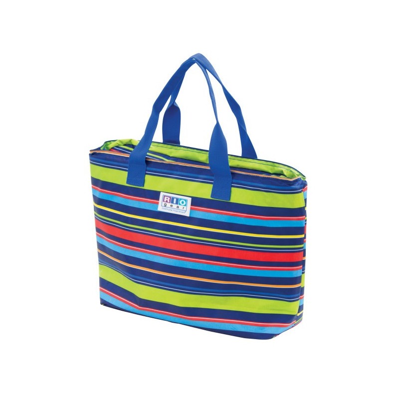 Rio Gear Insulated Cooler Beach Bag - Stripe (CT781-1801-1)