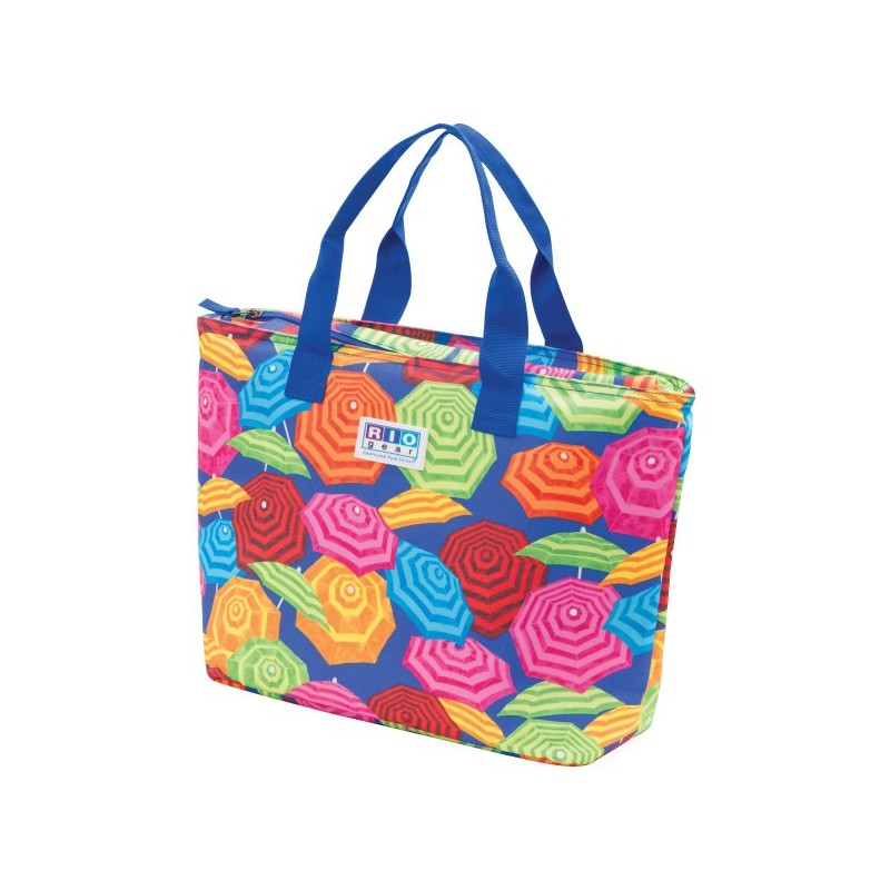 Rio Gear Insulated Cooler Beach Bag - Umbrella Print (CT781-900-1)