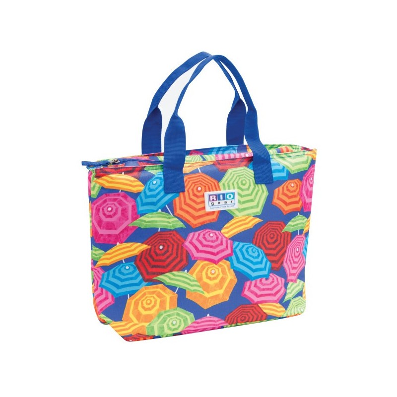 Rio Gear Insulated Cooler Beach Bag - Umbrella Print (CT781-900-1)