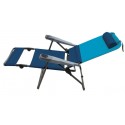 Rio Gear 4-Position Ottoman Lounger - Blue Sky and Navy (GR569-432-1)