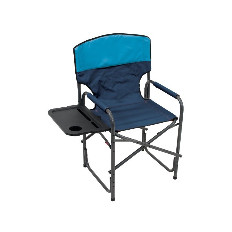 Rio Gear Broadback Camp Folding Chair - Blue Sky and Navy (GRDR383-432-1)