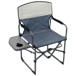 Rio Gear Broadback Oversized Camp Folding Chair - Slate and Putty (GRDR384-434-1)