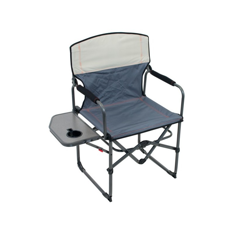 Rio Gear Broadback Oversized Camp Folding Chair - Slate and Putty (GRDR384-434-1)