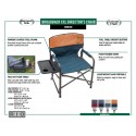 Rio Gear Broadback XXL Camp Folding Chair - Slate and Putty (GRDR400-434-1)
