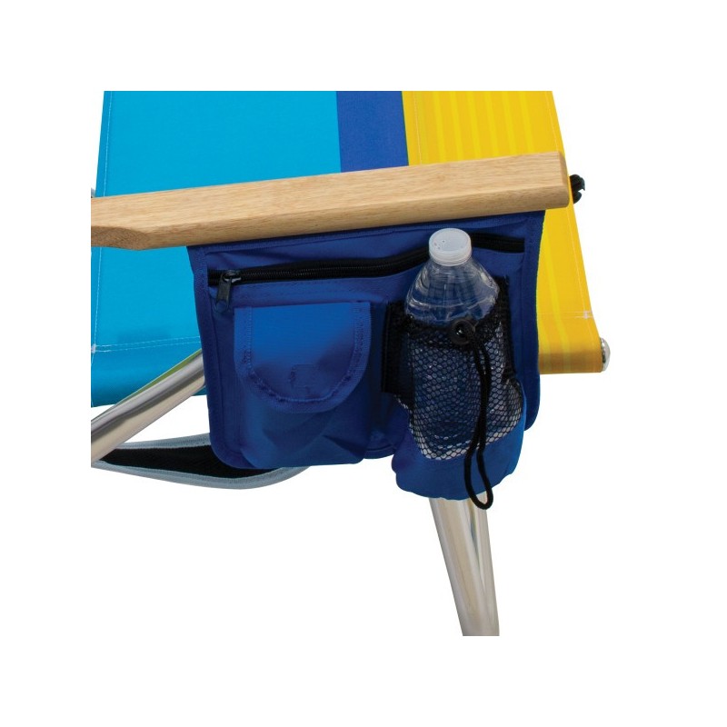 Rio 12" Aluminum Removable Backpack Chair - Surf Power Stripe (SC601BPR-2000-1)