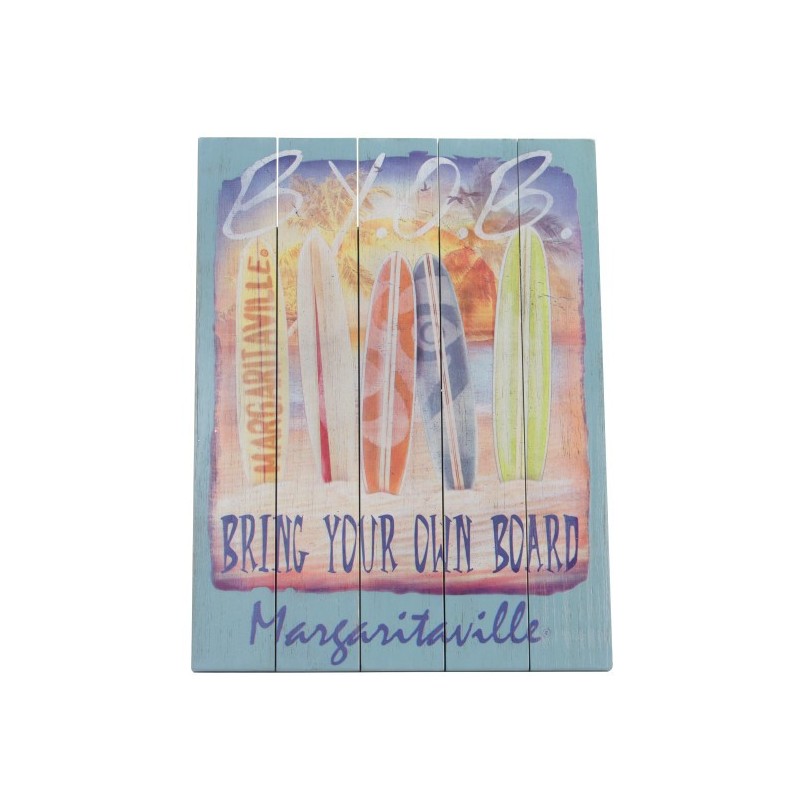 Margaritaville Wall Art - Bring Your Own Board (PSSR24-MV-1)
