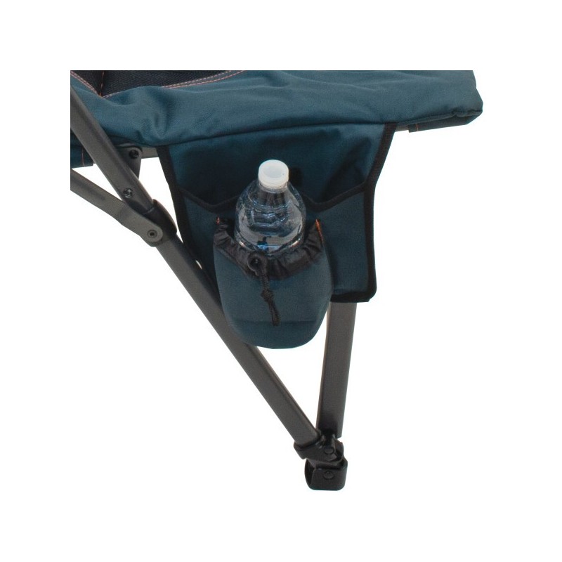 Rio Deluxe Hard Arm Quad Chair - Navy (GRQCHD01-436-1)