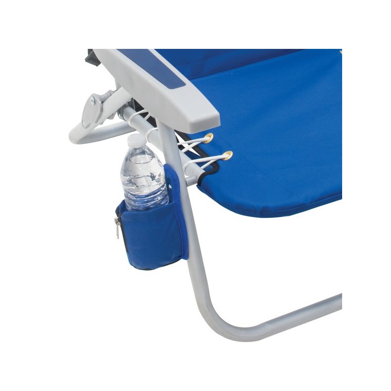 Rio Lace-Up Aluminum Backpack Chair - Blue (SC529-46-1)