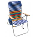 Rio Hi-Boy Lace Up Backpack Chair - Multicolor (SC650-2002-1) Rio Hi-Boy Lace Up Backpack Chair - Multicolor (SC650-2002-1)