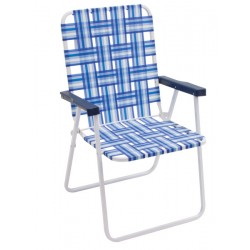 Rio Web Chair - Blue and White (BY059-0128-1)