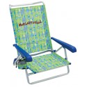 Margaritaville 5-Position Beach Chair - Green Fish (SC196MV-503-1)