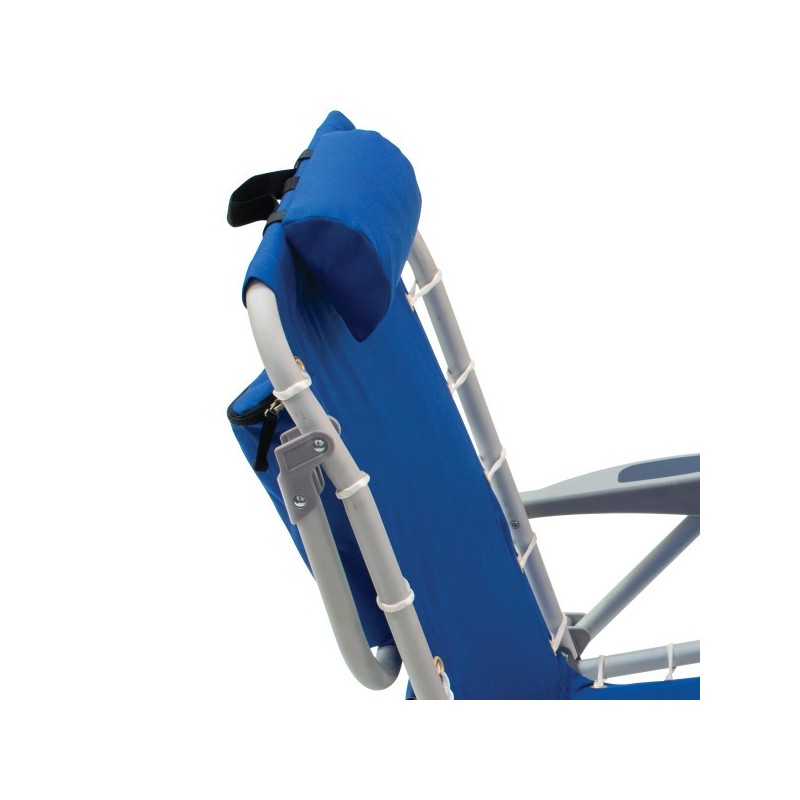 Rio Premium Lace-up Backpack Chair w/ Cooler Bag - Ocean Blue (SC536-28-1)