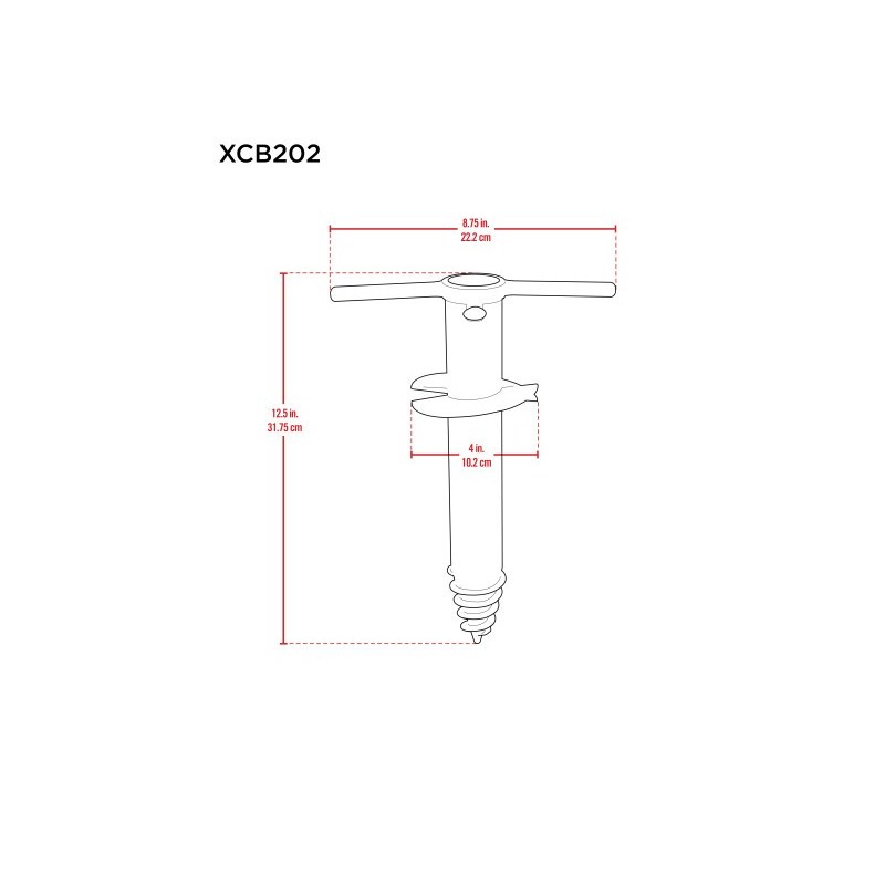 Rio Beach Umbrella Sand Anchor (XCB202CB-01-1)