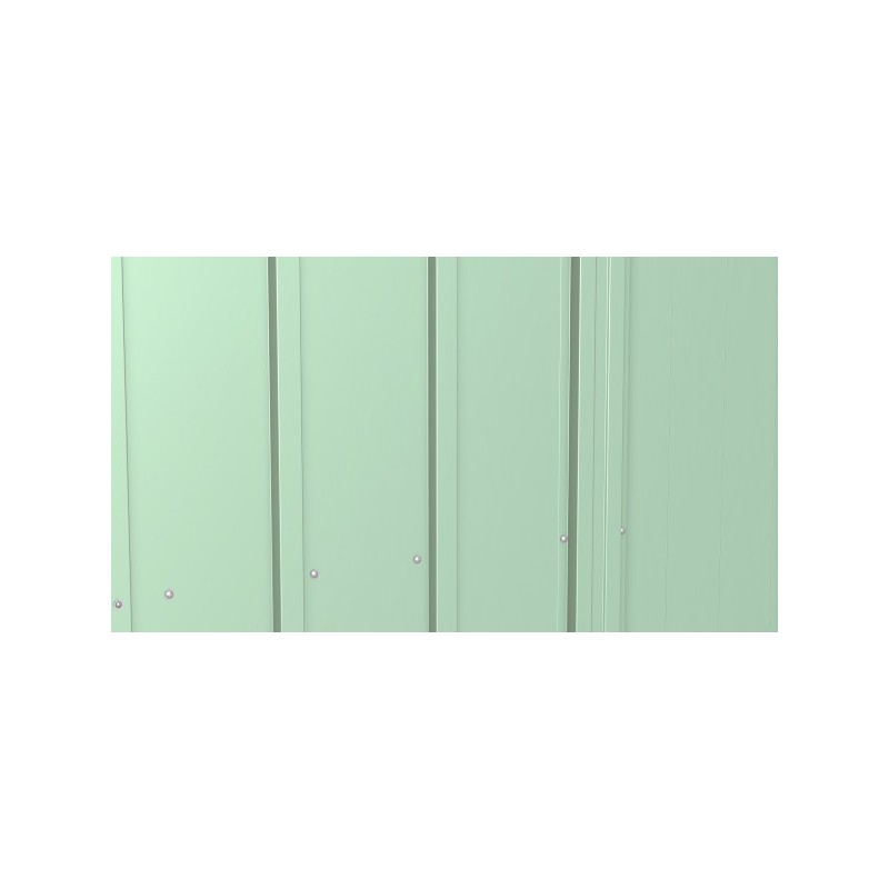 Arrow Classic 8x6 Steel Storage Shed Kit - Sage Green (CLG86SG)
