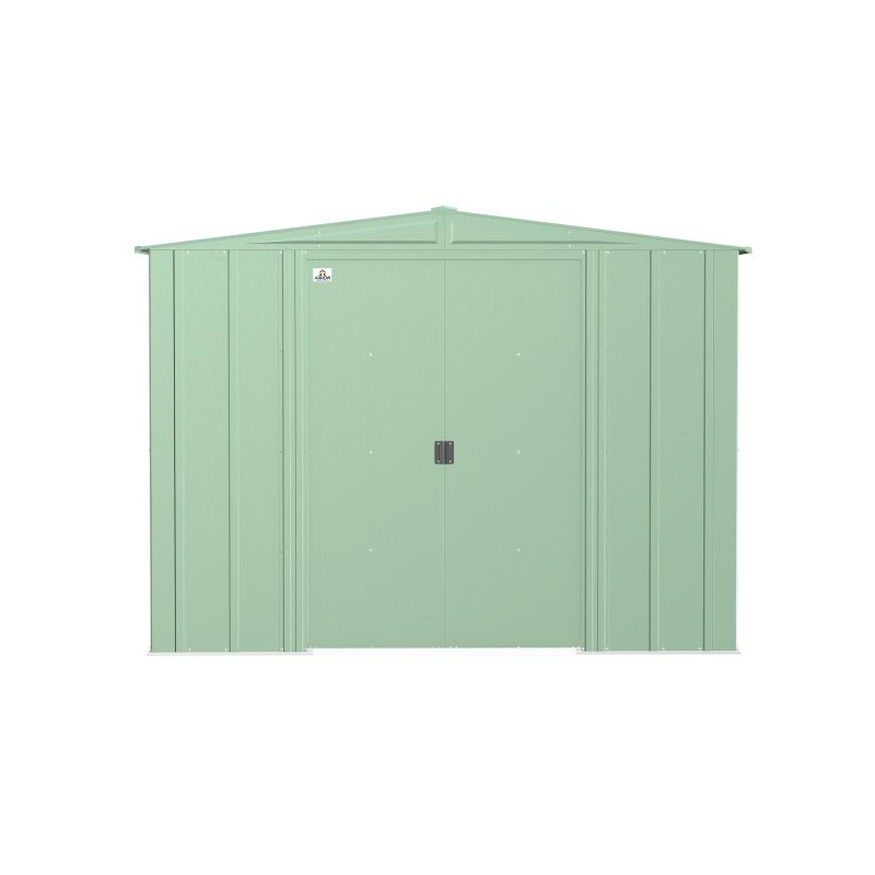 Arrow Classic 8x6 Steel Storage Shed Kit - Sage Green (CLG86SG)