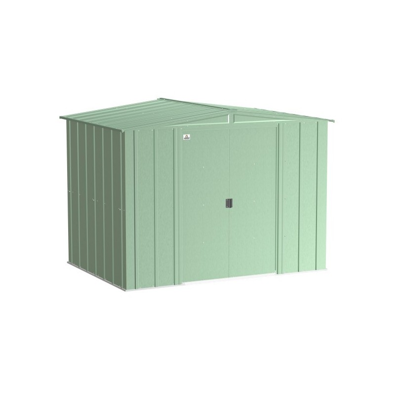 Arrow Classic 8x6 Steel Storage Shed Kit - Sage Green (CLG86SG)