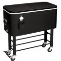 Rio 77 Quart "Entertainer" Rolling Party Cooler (RC100-55-1)