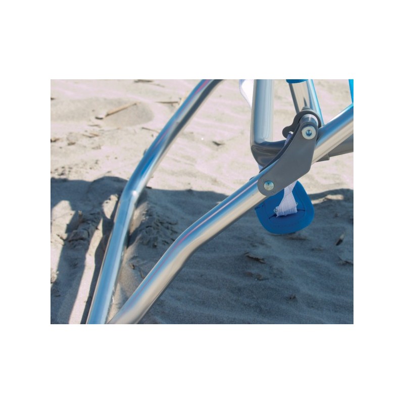 Rio Beach 4-Position Easy-In Easy-Out Beach Chair - Stripe (SC602-1905-1)