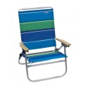 Rio Beach 4-Position Easy-In Easy-Out Beach Chair - Stripe (SC602-1905-1)