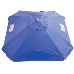 Rio 7' Total Sun Block Umbrella w/ Sand Anchor - Blue (TSBU7-28-1)